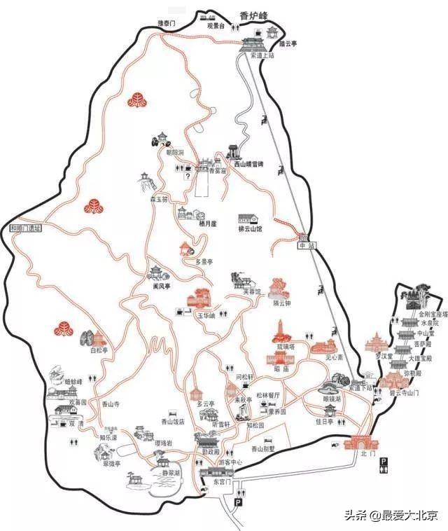 香山周末好去处,香山夏天去好玩吗