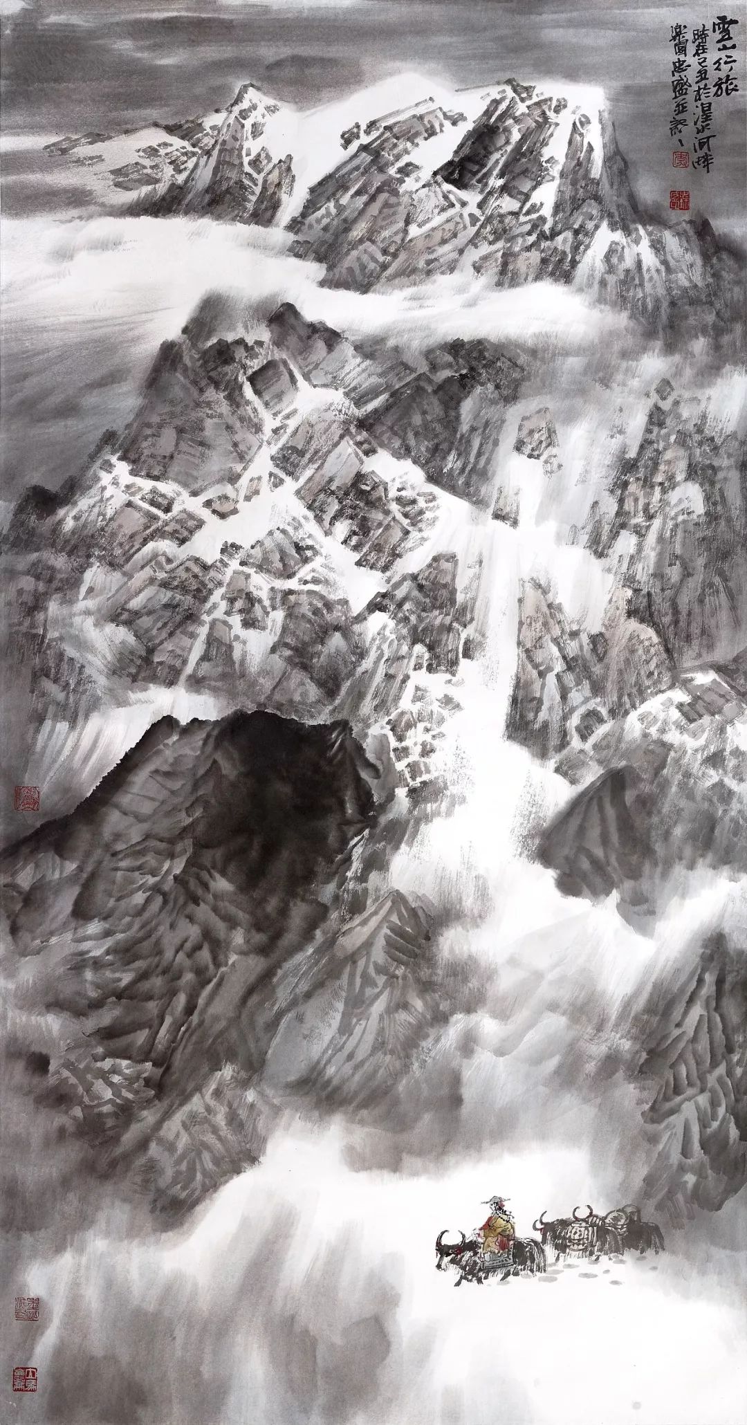 当代中国画名家作品欣赏,水墨丹青当代中国画名家