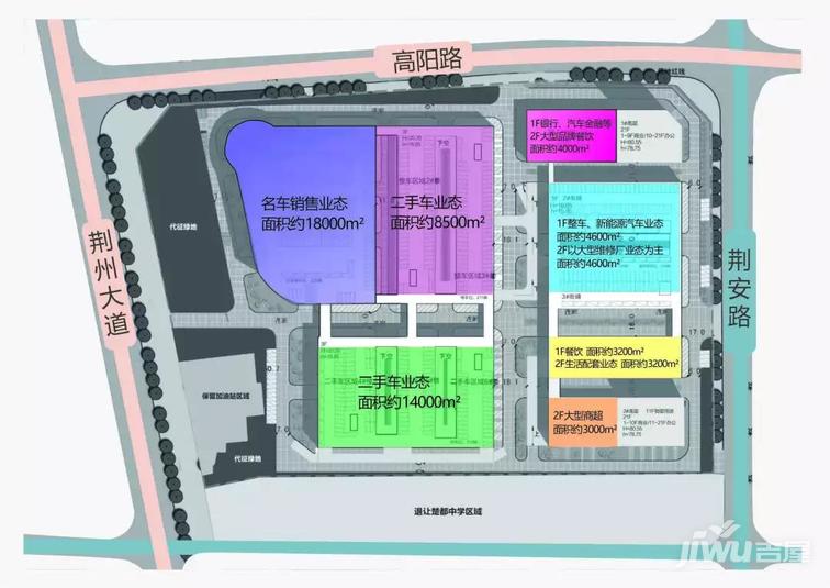 荆州竹叶山车世界附近,荆州竹叶山车世界