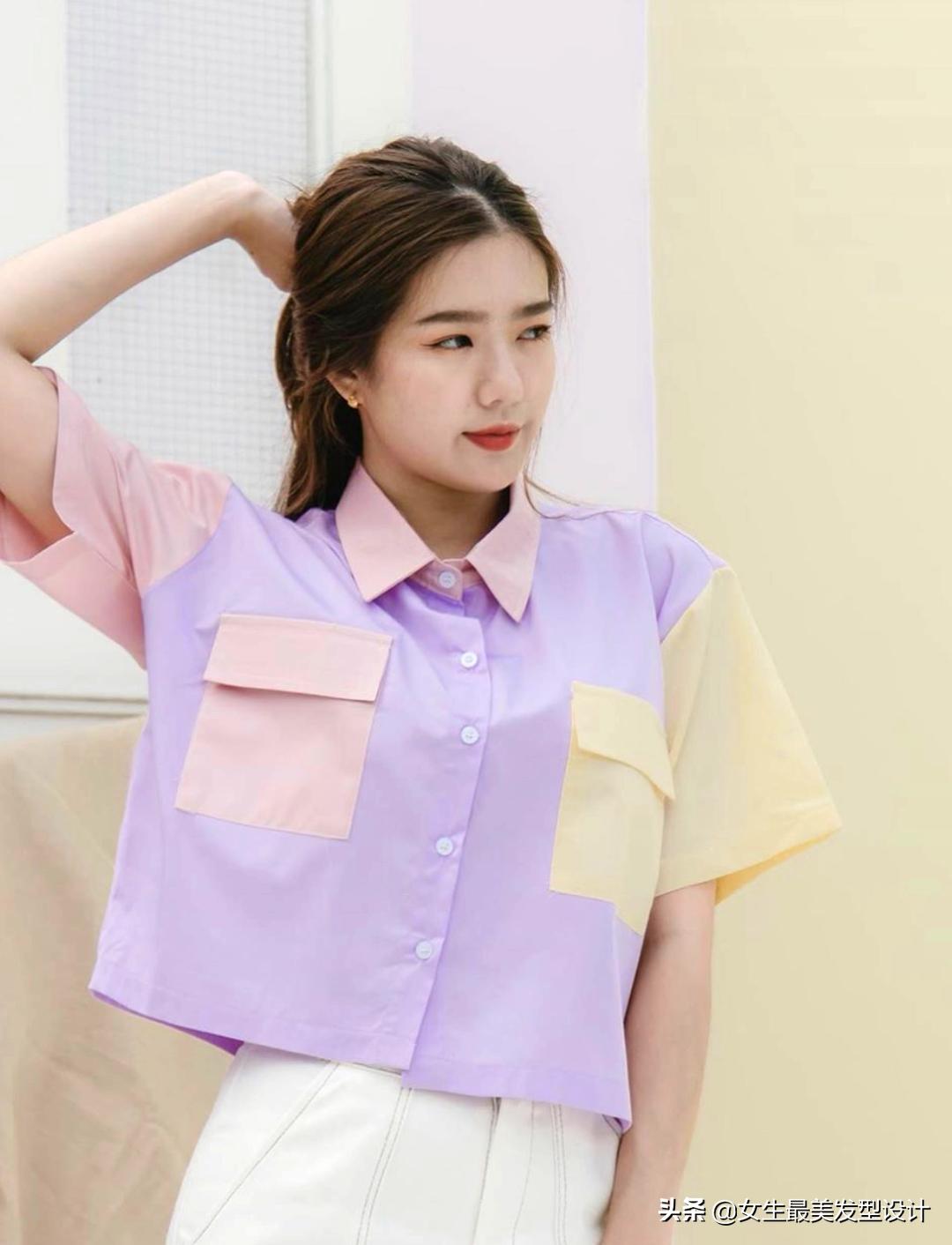 禁欲系夏季衬衫搭配,傲娇的四月春夏衬衣搭配