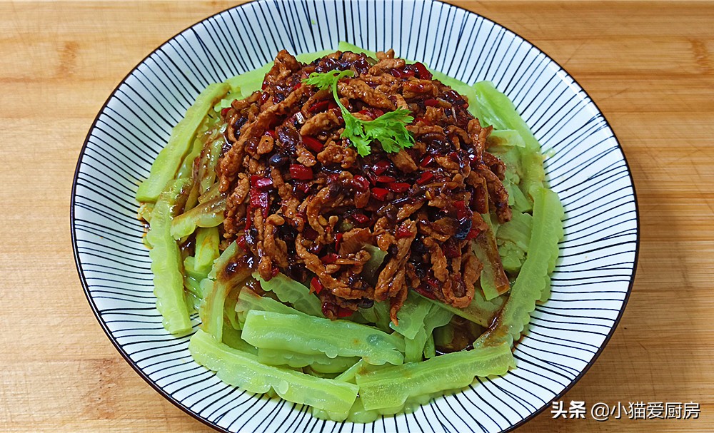 凉拌苦瓜不苦家常做法,最简单凉拌苦瓜的最佳做法