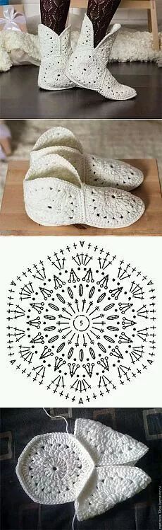 毛线钩宝宝鞋编织教程全过程,编织宝宝鞋最新款式