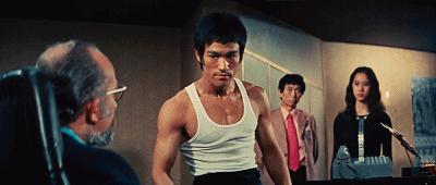 猛龙过江李小龙练直拳,截拳道李小龙猛龙过江