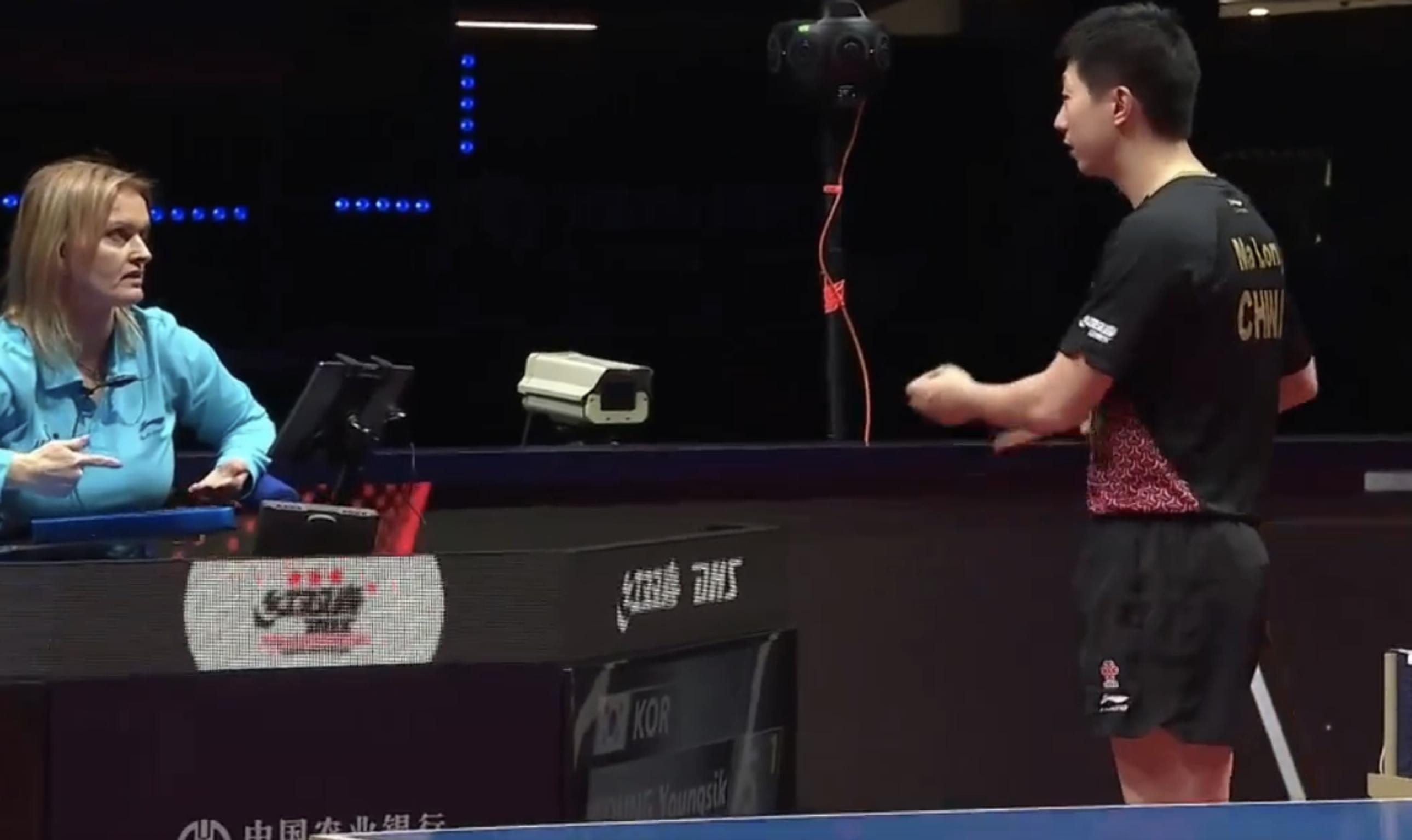 马龙逆转打哭韩国选手,马龙拒绝爆冷3-0横扫