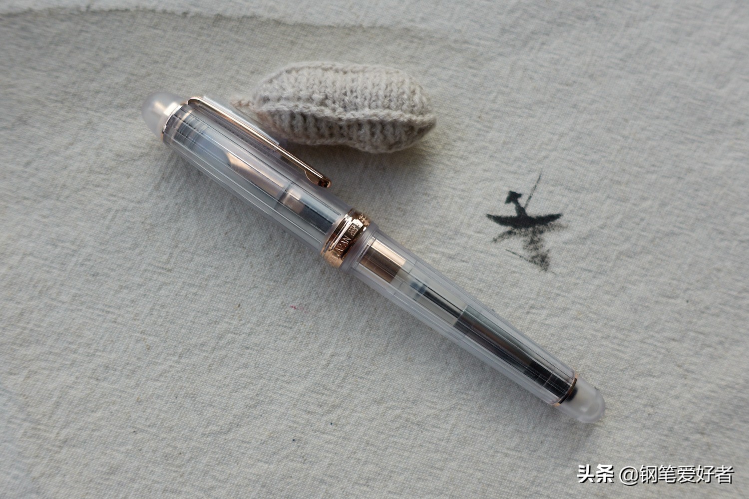 白金3776钢笔二手,14k18k24k金钢笔