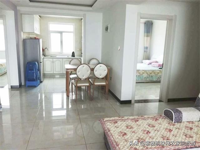 辽宁兴城海边民宿带温泉,东戴河住宿海景房