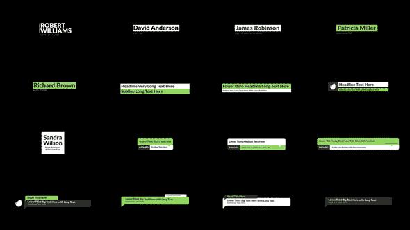 ae字幕条简单模板,aepr字幕条模板