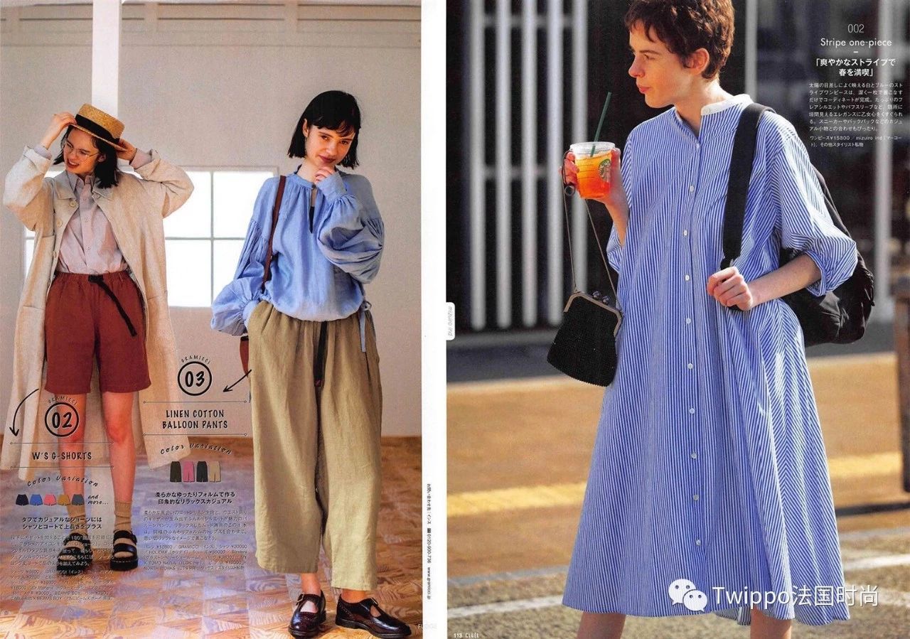 棉麻面料的穿搭,夏季最美棉麻穿搭舒服凉爽透气