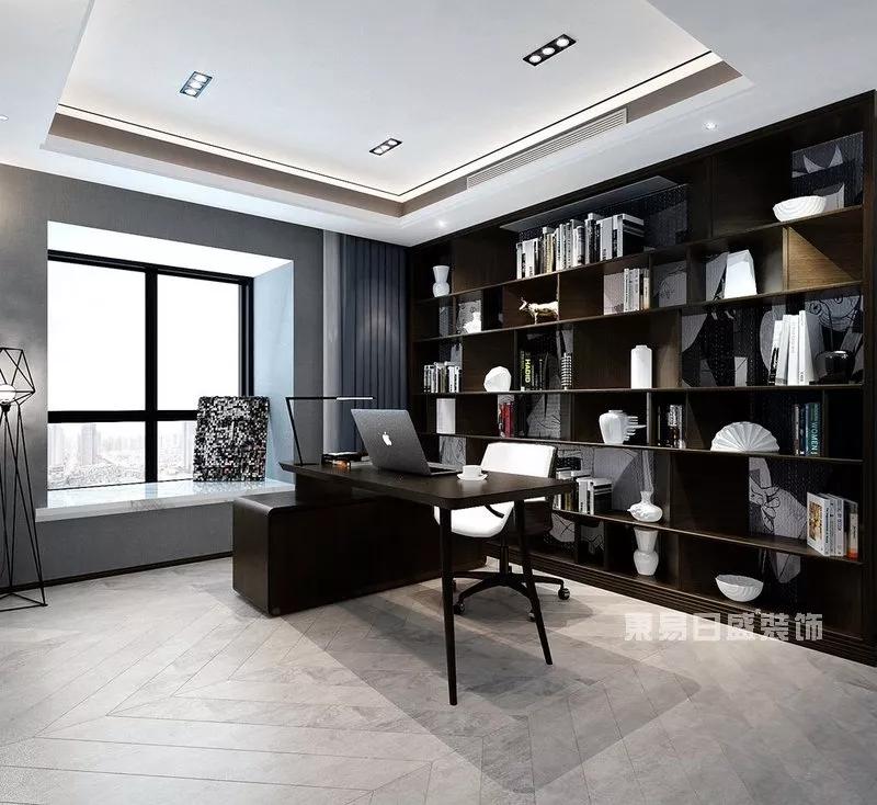 100个绝美书房设计,简单高端大气八平米书房设计
