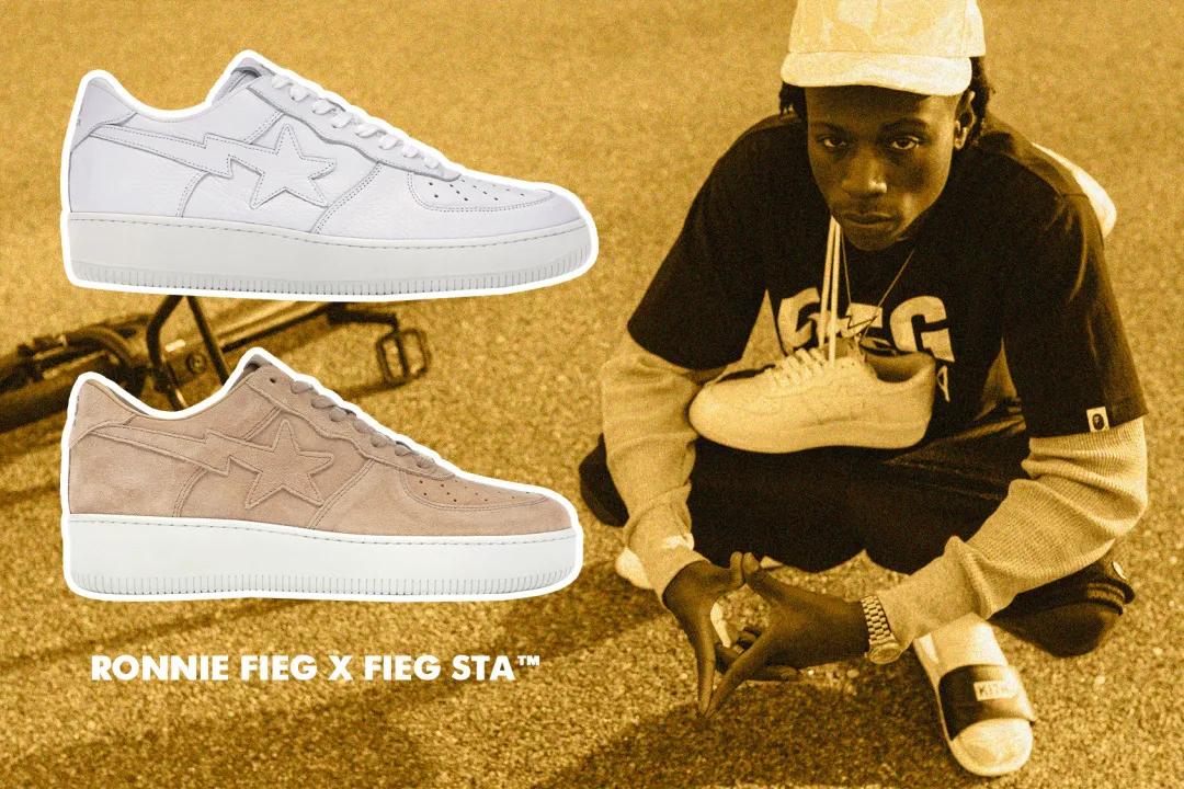 bapesta鞋白橙,bapesta20年新年限定