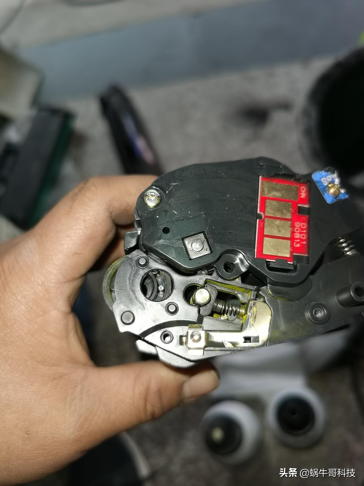 三星2626硒鼓怎么加粉,三星4300硒鼓加粉全过程