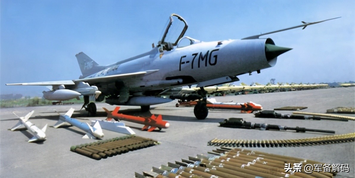 歼7卖了多少架,歼7出口型大全