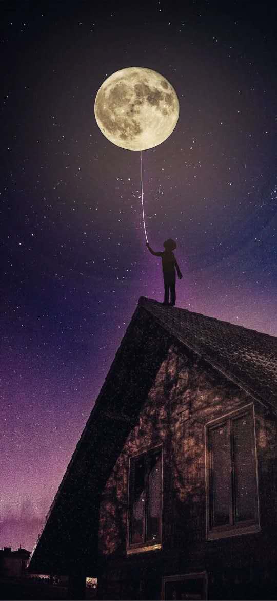 「晚·安」|月遇从云，花遇和风，今晚上的夜空很美，我又想你了