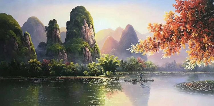 中国小幅油画作品大展作品集,三峡丹青油画作品