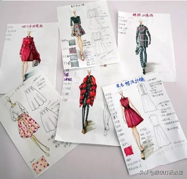 服装设计要求怎么写,服装设计的基本设计图