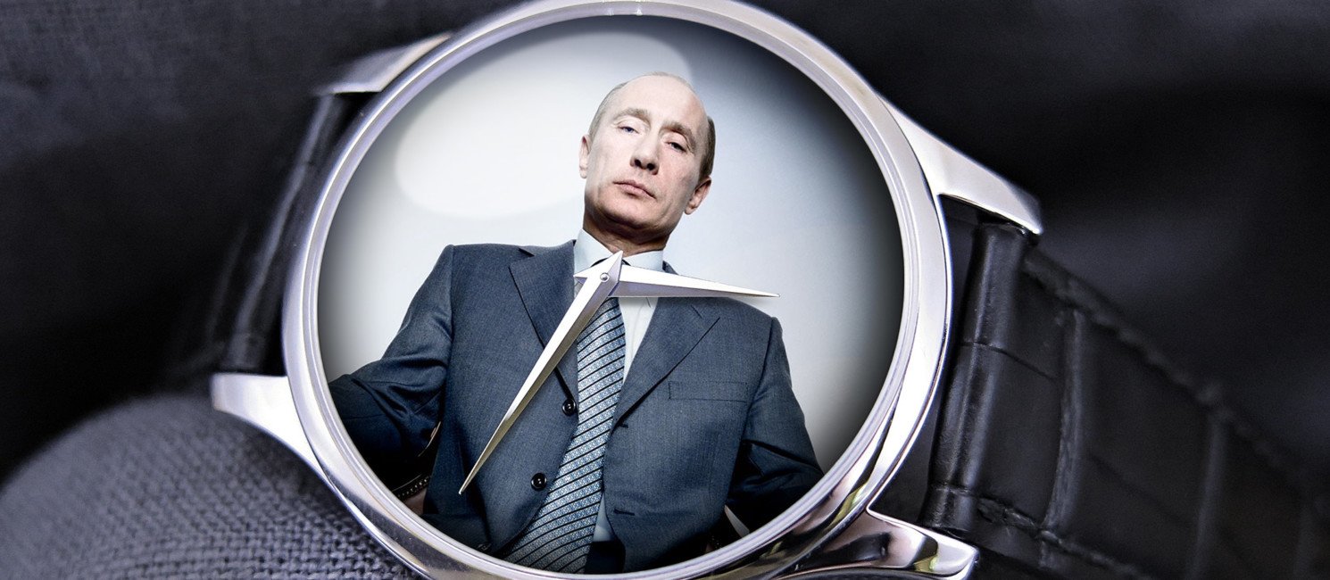 战斗民族俄罗斯总统普京,俄罗斯总统普京看手表