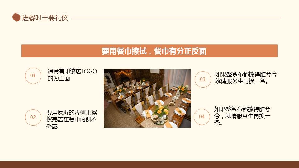 中西方餐桌礼仪培训PPT课件分享，共21P