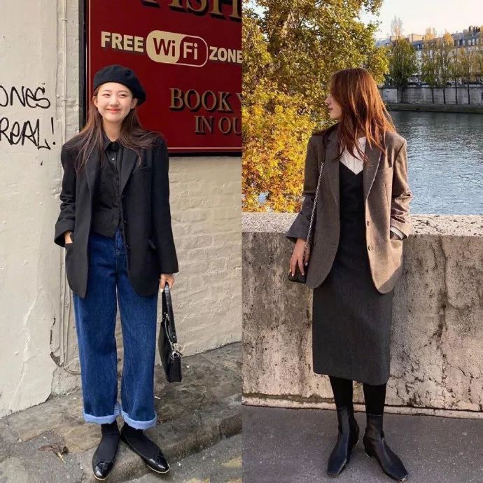 2022冬季穿搭最时尚的小姐姐,27套超实用的冬日基础款穿搭