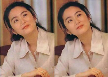 王祖贤惊艳高清修复版图片,ai修复的王祖贤老照片