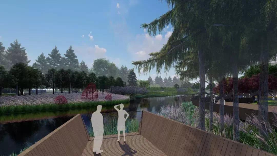 华润阜阳中心图,华润阜阳中心景观河