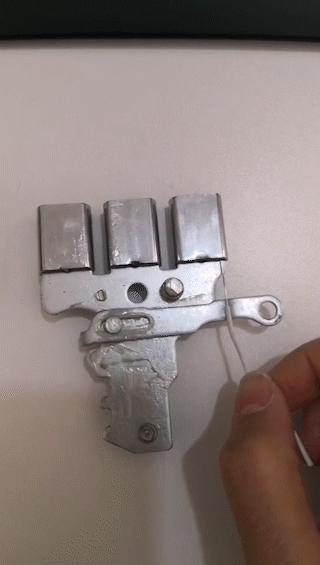 指纹锁简单的好还是复杂的好,指纹锁内部结构拆解图