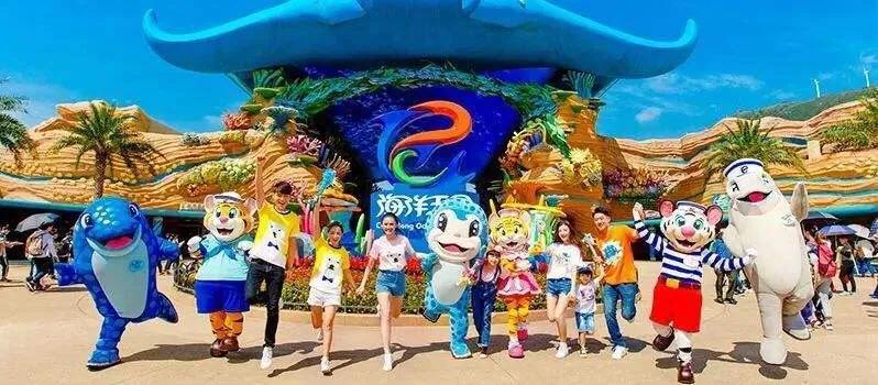 珠海长隆海洋王国美的像童话世界,珠海长隆海洋王国体验游玩