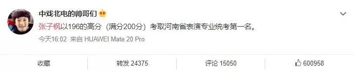 张子枫艺考成绩一鸣惊人,张子枫艺考为什么只考北电