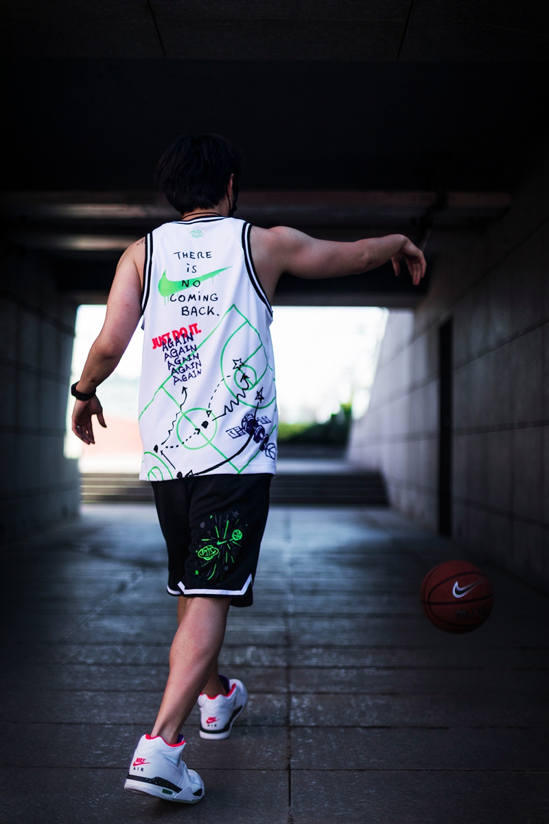 耐克涂鸦系列,耐克炫酷开箱