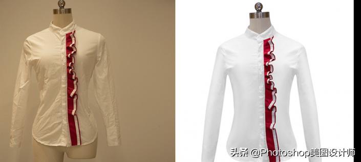 ps修图衣服衣领,ps衬衫修图教程