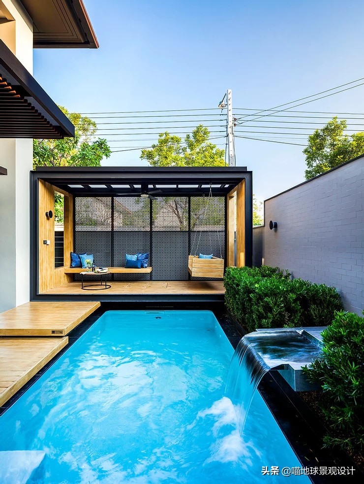 100款庭院廊架图片,中式庭院亭子设计效果图