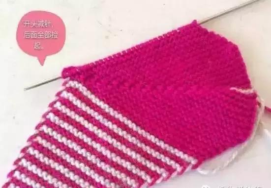 毛线拖鞋棒针编织视频教程38码女,棒针毛线拖鞋编织教程全过程简单