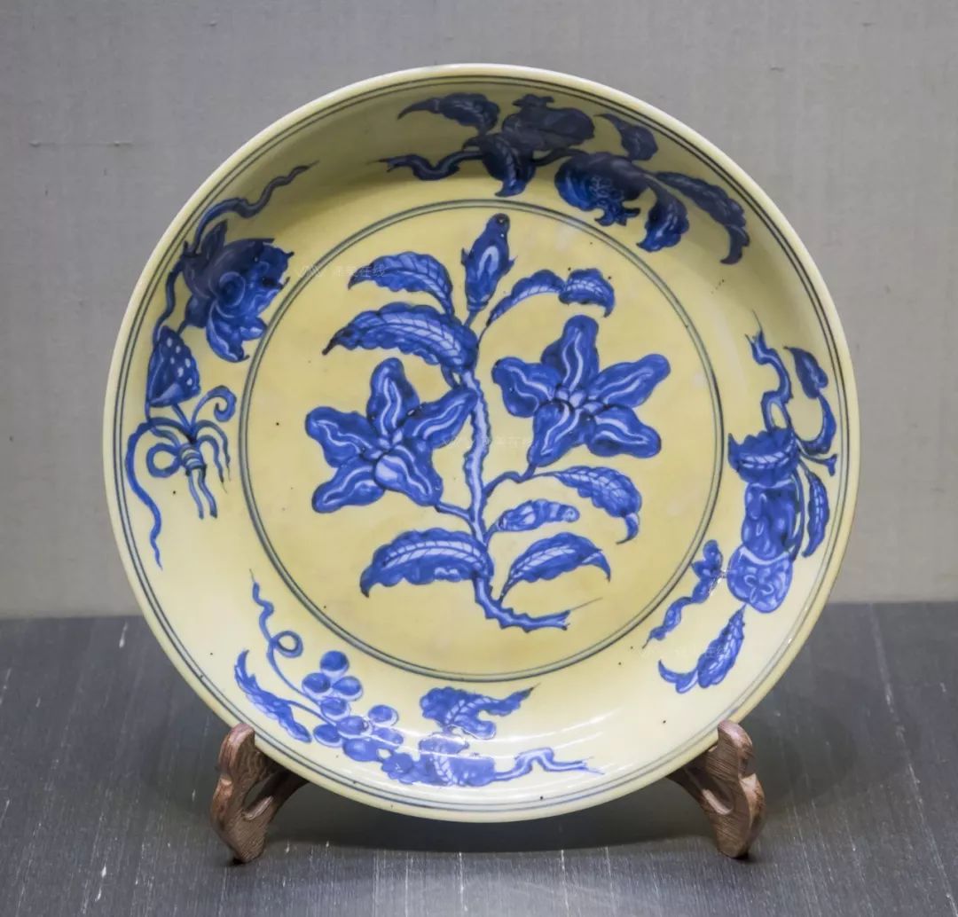 民国精品洪宪彩瓷收藏,最稀少的蓝釉瓷器