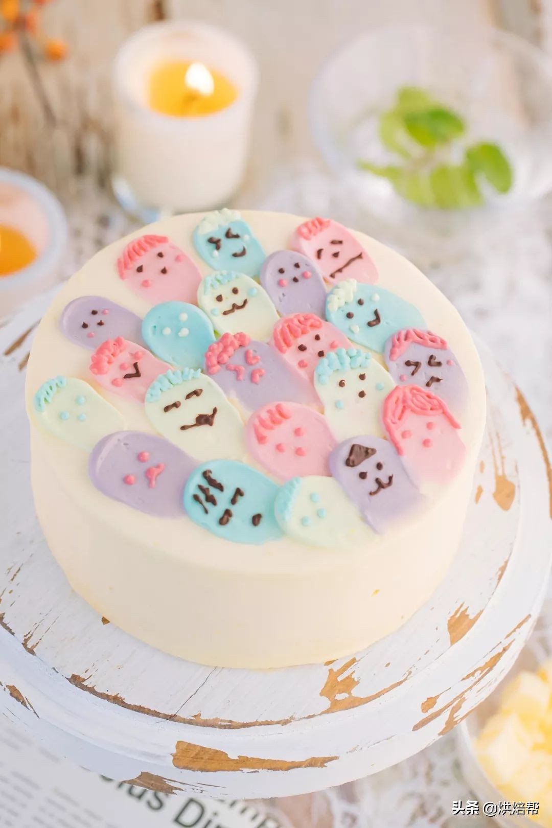 学会这个裱花技巧手残党都不怕了,新手小白裱花怎么练习