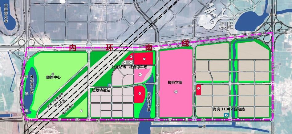 襄阳东津奥体中心,2021年襄阳东津新区规划