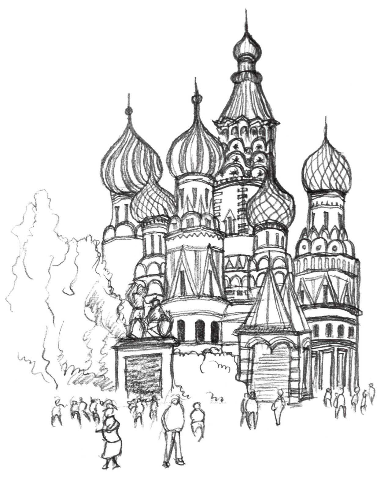 零基础风景速写教程,速写画风景初学者