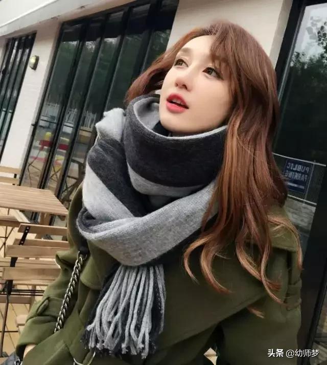 冬天的围巾选这几条时髦又保暖,围巾最好看十种搭配