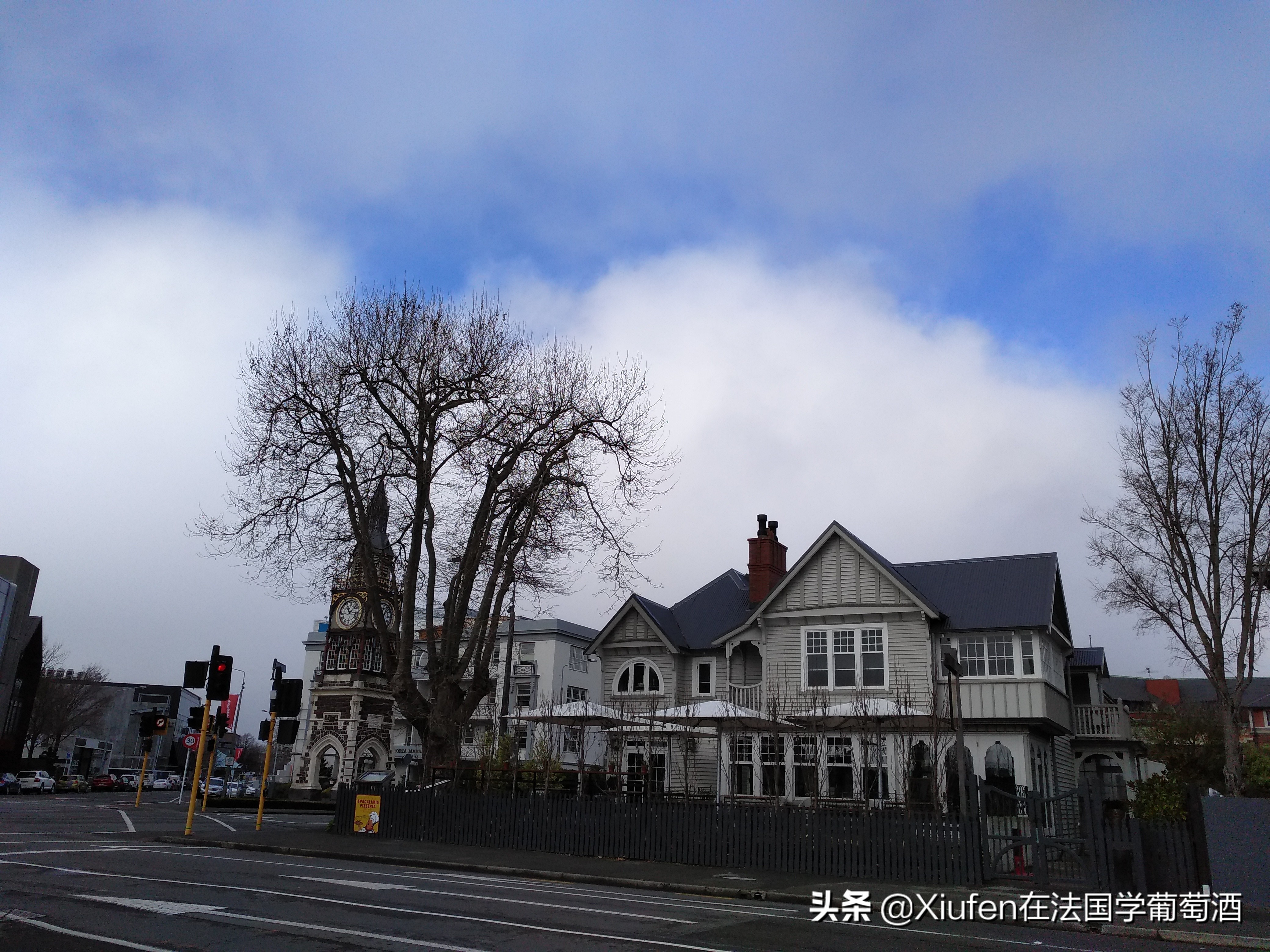 新西兰基督城城市风景,新西兰基督城风景漫步