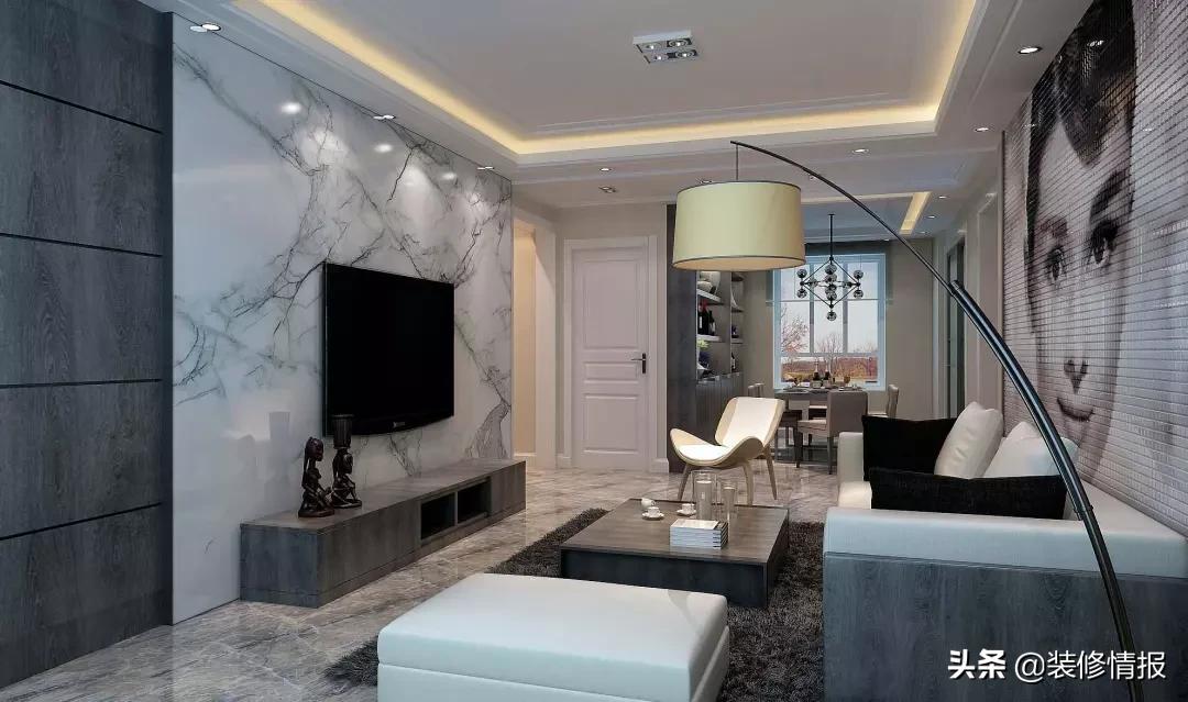 电视背景墙施工现场视频,悬空电视背景墙干挂施工步骤