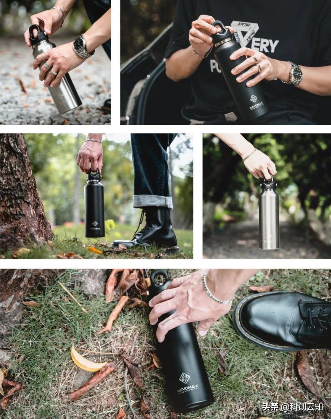 开车方便保温杯,按压式开车方便保温杯