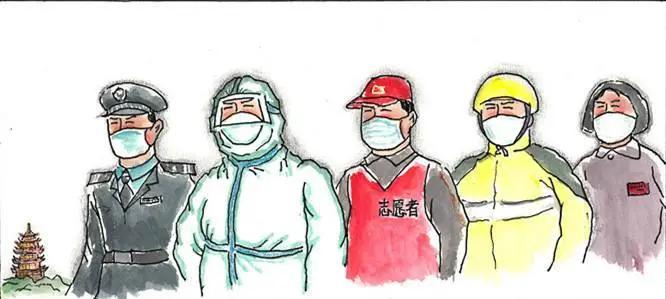 感恩防疫一线医护人员文案,抗疫路上感恩有你的作文