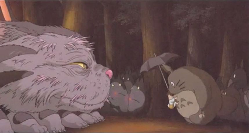 龙猫和小梅的奇遇,龙猫电影小梅片段