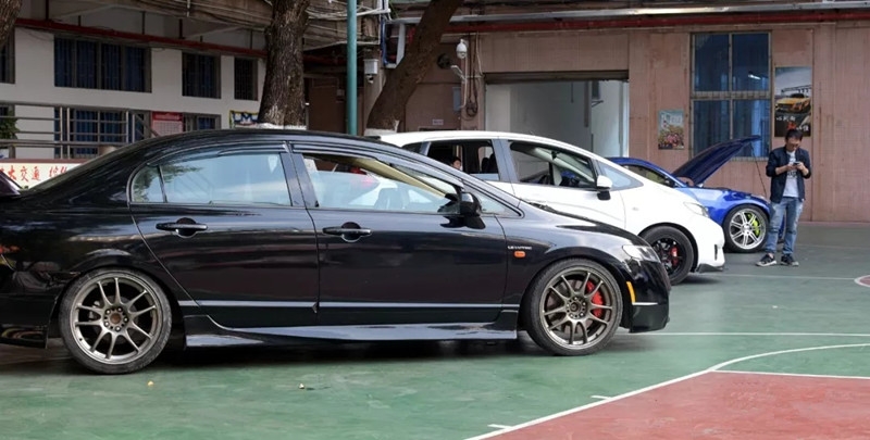 广州高校突现众多改装车,中国改装文化跨出了重要一步!