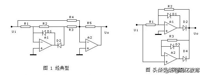 全波整流电路的电路图和公式,半波整流及全波整流简易电路