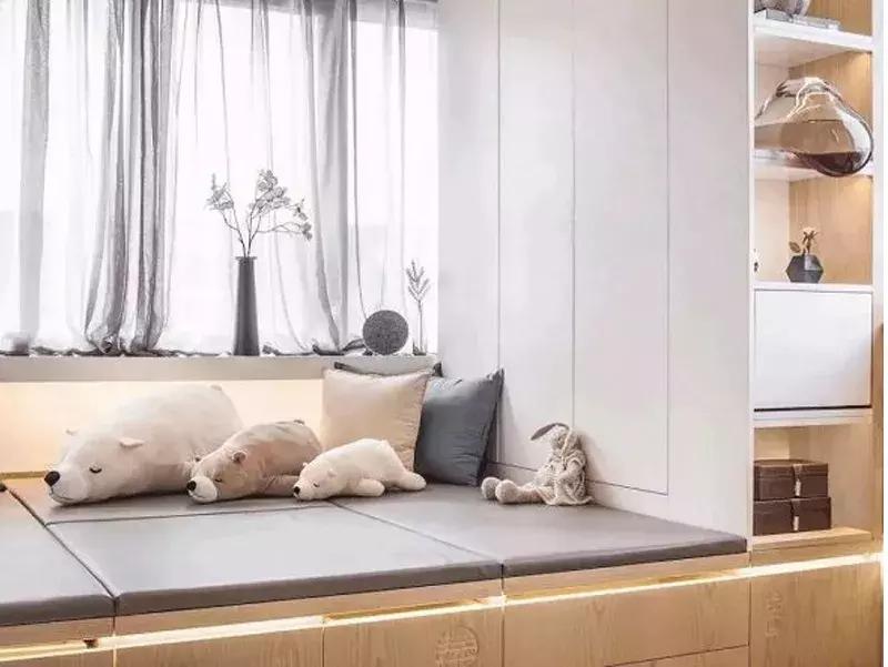 小户型儿童卧室床设计效果图,卧室空间很小如何布局