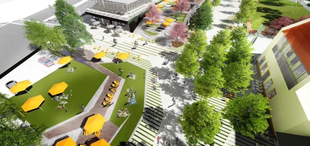 一波优雅的高差处理，漂亮