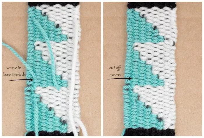 毛线装饰编织教程全过程,毛线编织小饰品简单入门教程