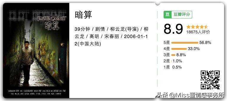 豆瓣评分8.8以上的谍战剧,豆瓣8.8分让人害怕