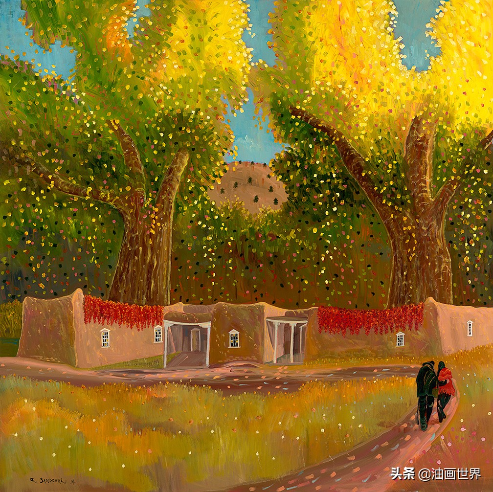 印象派色彩风景,解读印象派风景