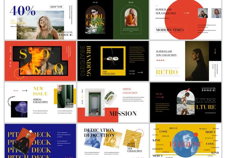 400套精简室内设计ppt,高大上的ppt设计图