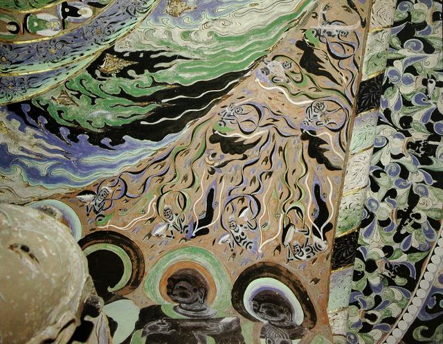 敦煌壁画320窟赏析,敦煌莫高窟420窟壁画